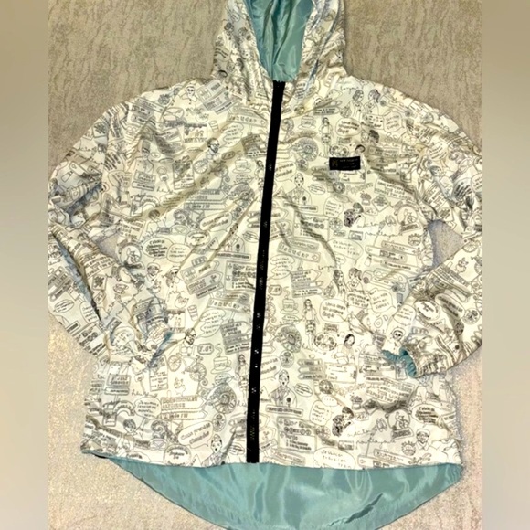 Xiaoz & Imeyi Traditional Style Reversible Windbreaker Jacket Unisex, Size Large - Picture 1 of 10